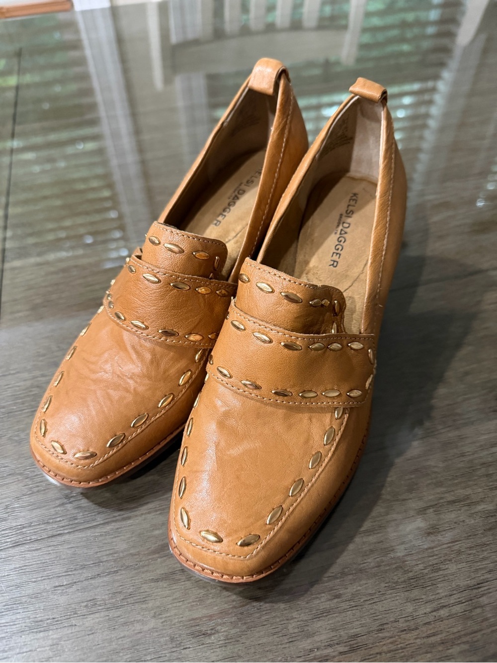 Kelsi Dagger Brooklyn Involve Leather Loafers